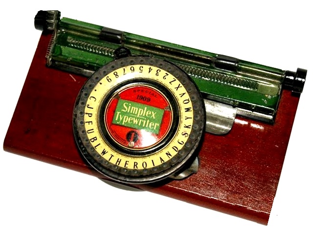 Simplex Special 1909 Model 1 WUC Green Black.